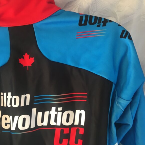 Men's Giordana Milton Revolution CC Long Sleeve Cycling Jersey Blue Size M - Picture 15 of 16